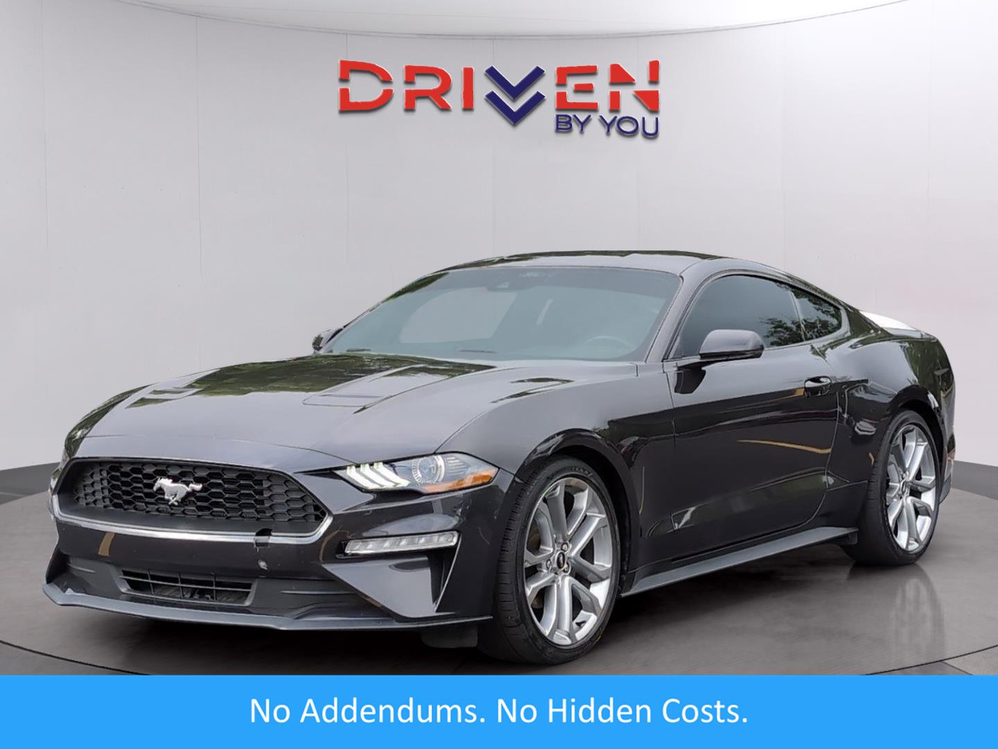 Dark Matter Gray 2022 Ford Mustang EcoBoost Premium Fastback RWD Coupe Rear-Wheel Drive Automatic