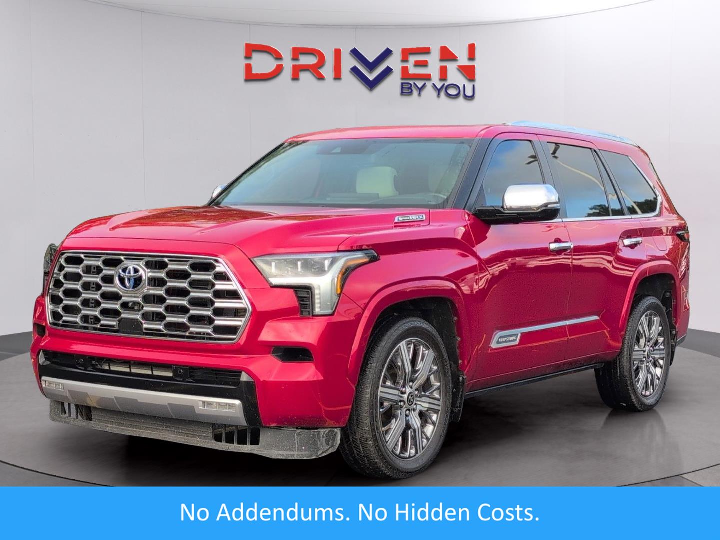 Supersonic Red 2024 Toyota Sequoia Capstone 4WD SUV / Crossover Four-Wheel Drive Automatic