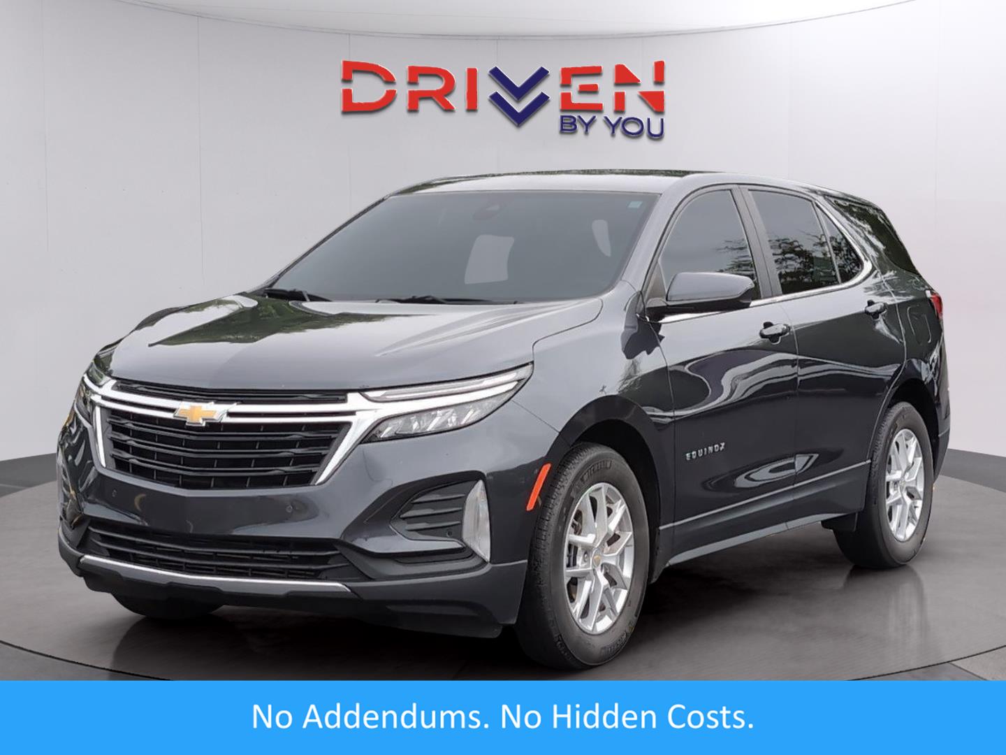 Iron Gray Metallic 2022 Chevrolet Equinox LT FWD with 1LT SUV / Crossover Front-Wheel Drive 6-Speed Automatic Overdrive