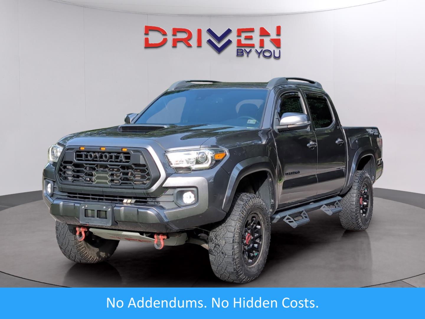 Magnetic Gray Metallic 2022 Toyota Tacoma TRD Sport Double Cab 4WD Pickup Truck Four-Wheel Drive 6-Speed Automatic