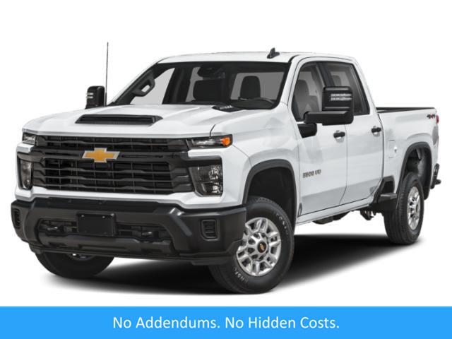 Summit White 2024 Chevrolet Silverado 2500HD LTZ Crew Cab 4WD Pickup Truck Four-Wheel Drive Automatic
