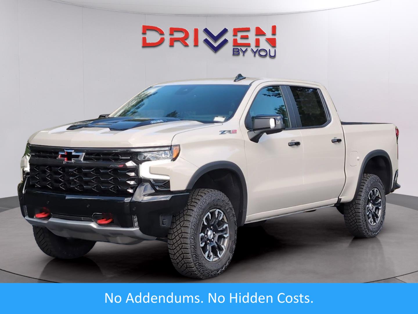 White Sands 2026 Chevrolet Silverado 1500 ZR2 Crew Cab 4WD Pickup Truck Four-Wheel Drive Automatic