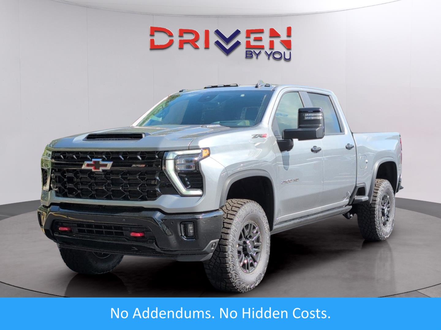 Sterling Gray Metallic 2026 Chevrolet Silverado 2500HD ZR2 Crew Cab 4WD Pickup Truck Four-Wheel Drive Automatic