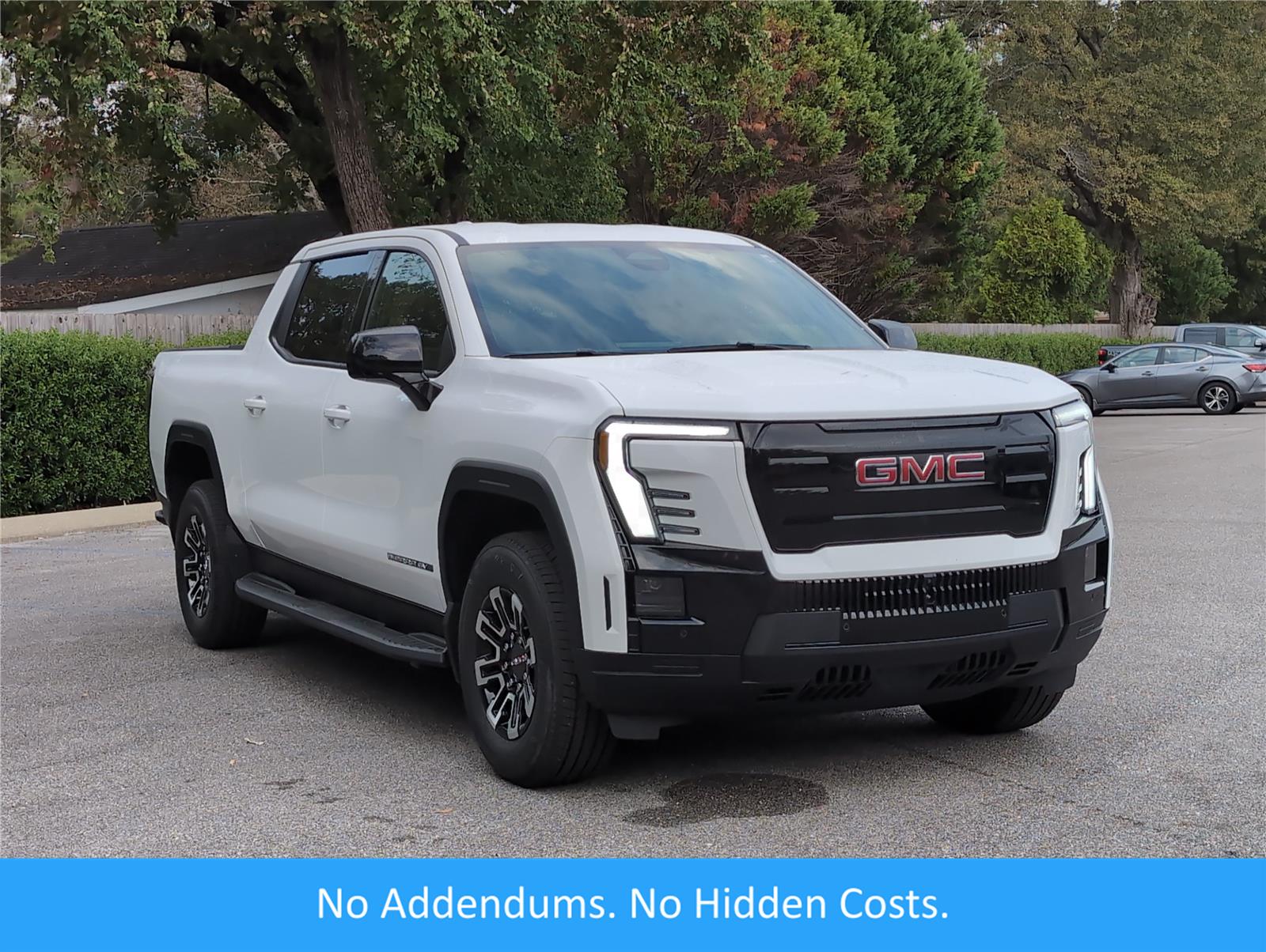 Summit White 2026 GMC Sierra EV Pickup Truck All-Wheel Drive Automatic