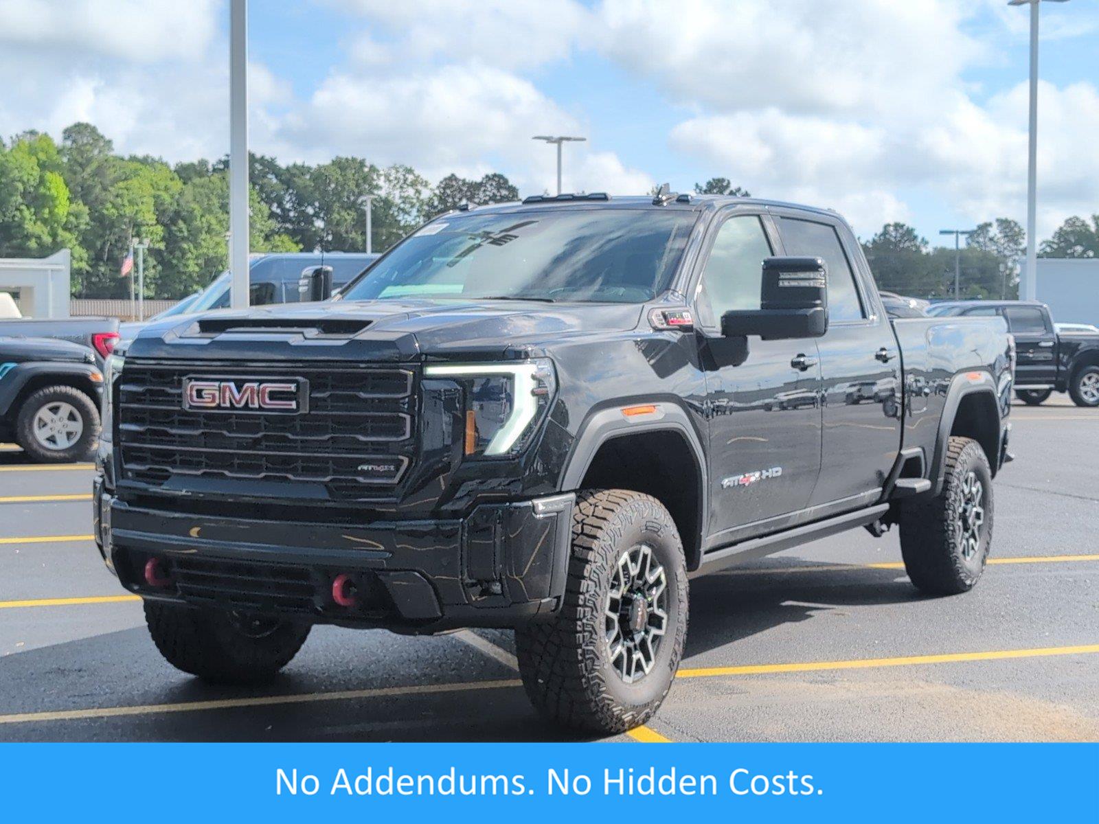 Onyx Black 2026 GMC Sierra 2500HD AT4X Crew Cab 4WD Pickup Truck Four-Wheel Drive Automatic