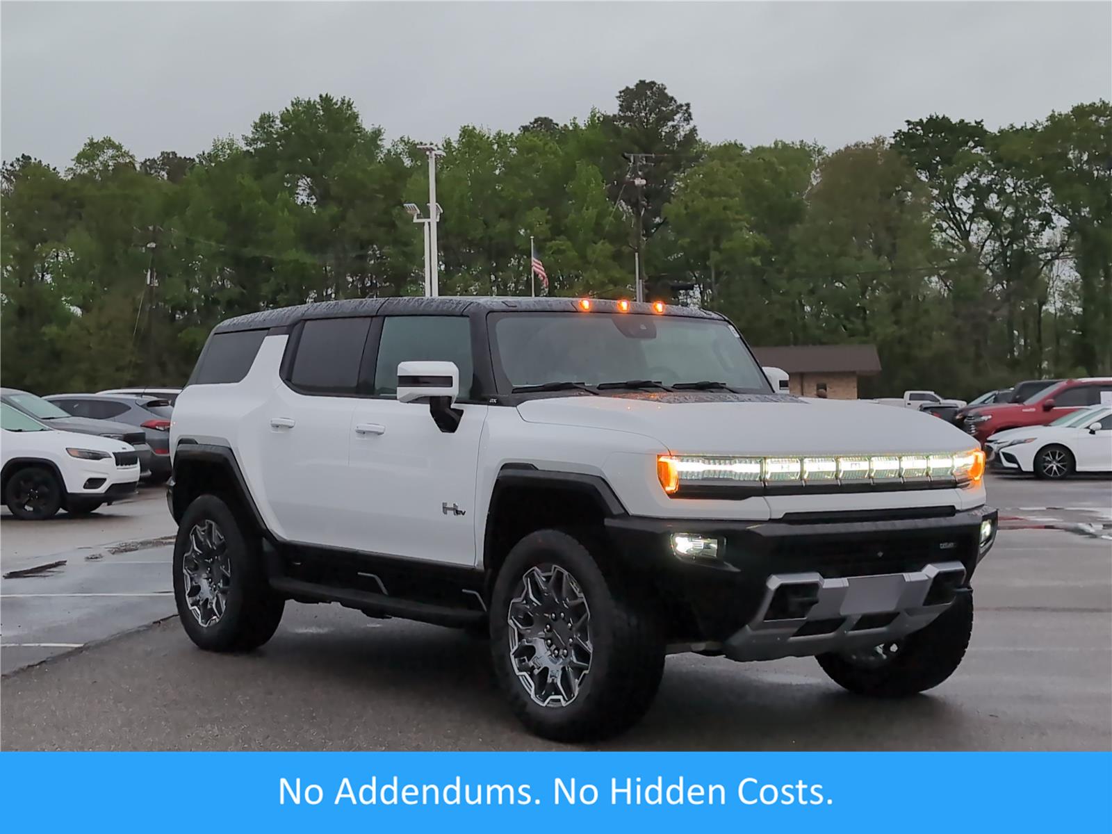 Interstellar White 2025 GMC Hummer EV SUV SUV / Crossover All-Wheel Drive Automatic