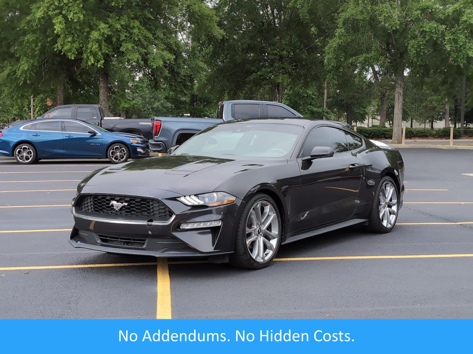 Dark Matter Gray 2022 Ford Mustang EcoBoost Premium Fastback RWD Coupe Rear-Wheel Drive Automatic