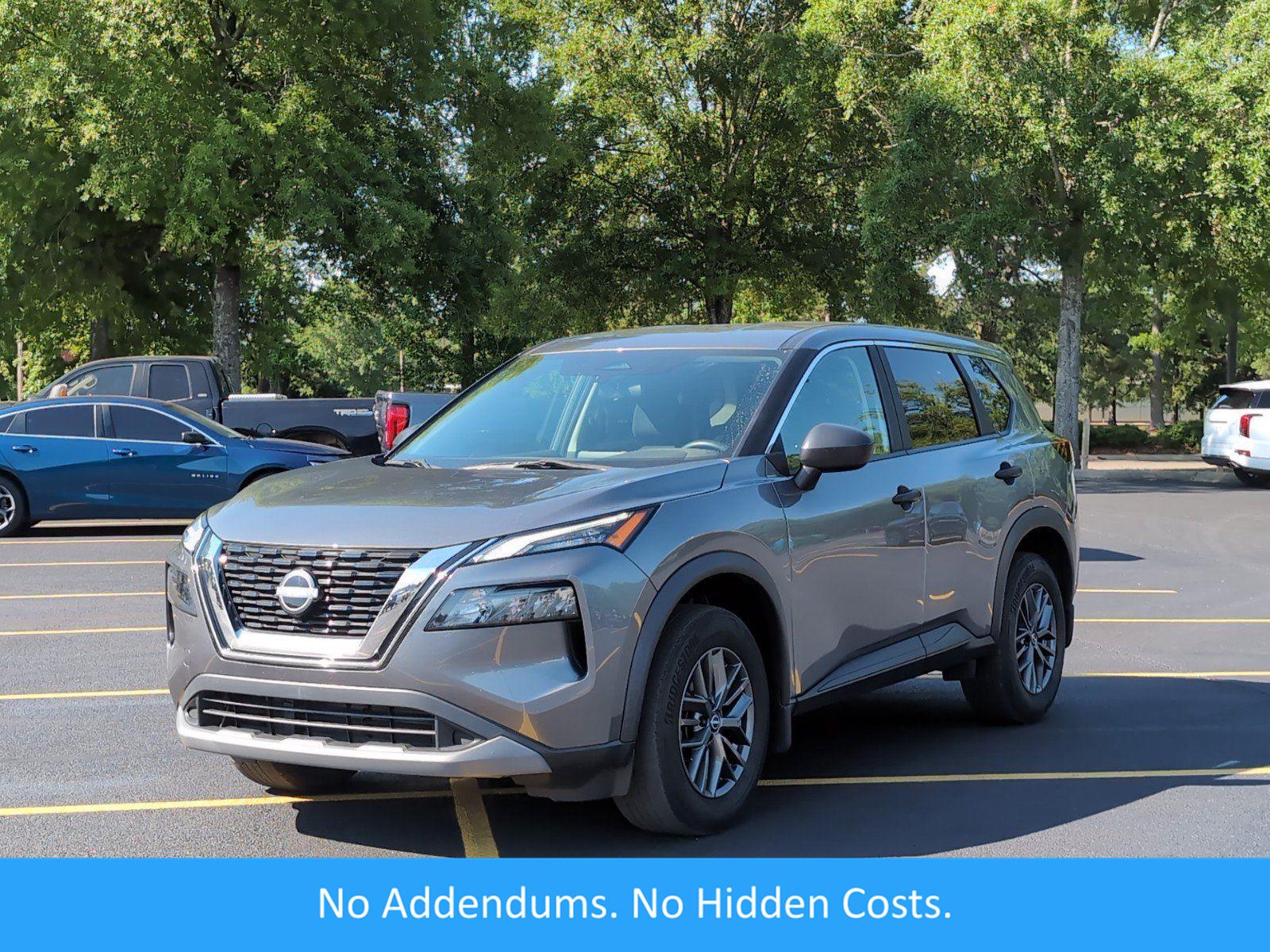 Gray (Gun Metallic) 2023 Nissan Rogue SUV / Crossover Front-Wheel Drive Continuously Variable Transmission