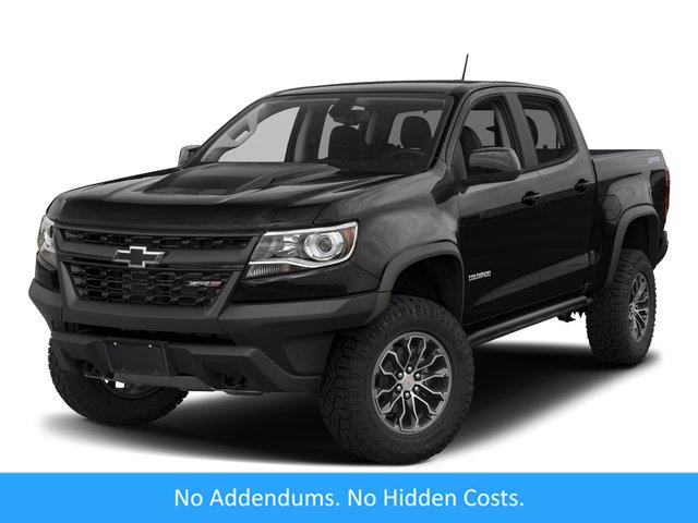 Gray (Graphite Metallic) 2017 Chevrolet Colorado Pickup Truck Four-Wheel Drive 8-Speed Automatic