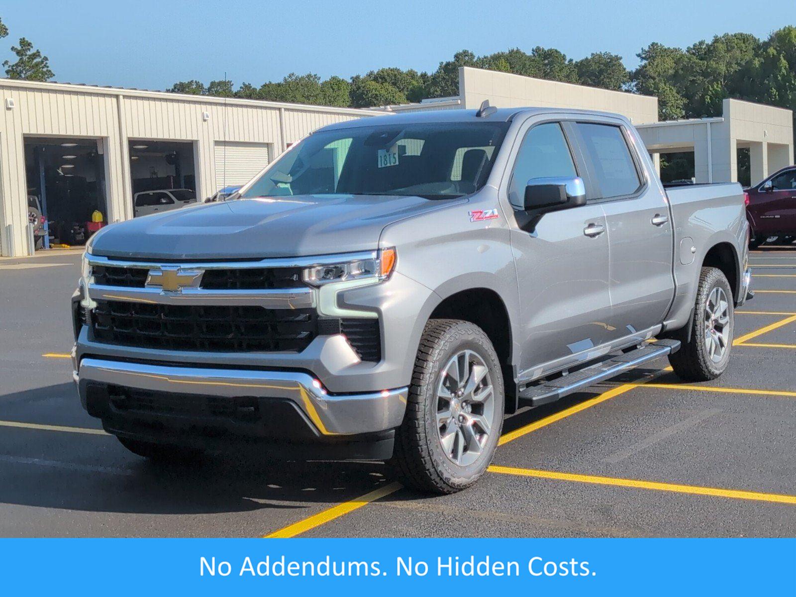 Sterling Gray Metallic 2026 Chevrolet Silverado 1500 Pickup Truck Four-Wheel Drive Automatic