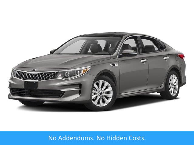 Ebony Black 2016 Kia Optima Sedan Front-Wheel Drive 6-Speed Automatic