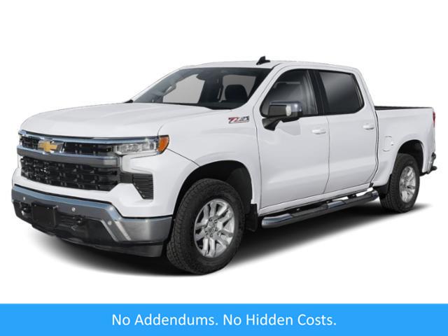 Sterling Gray Metallic 2025 Chevrolet Silverado 1500 Pickup Truck Four-Wheel Drive Automatic