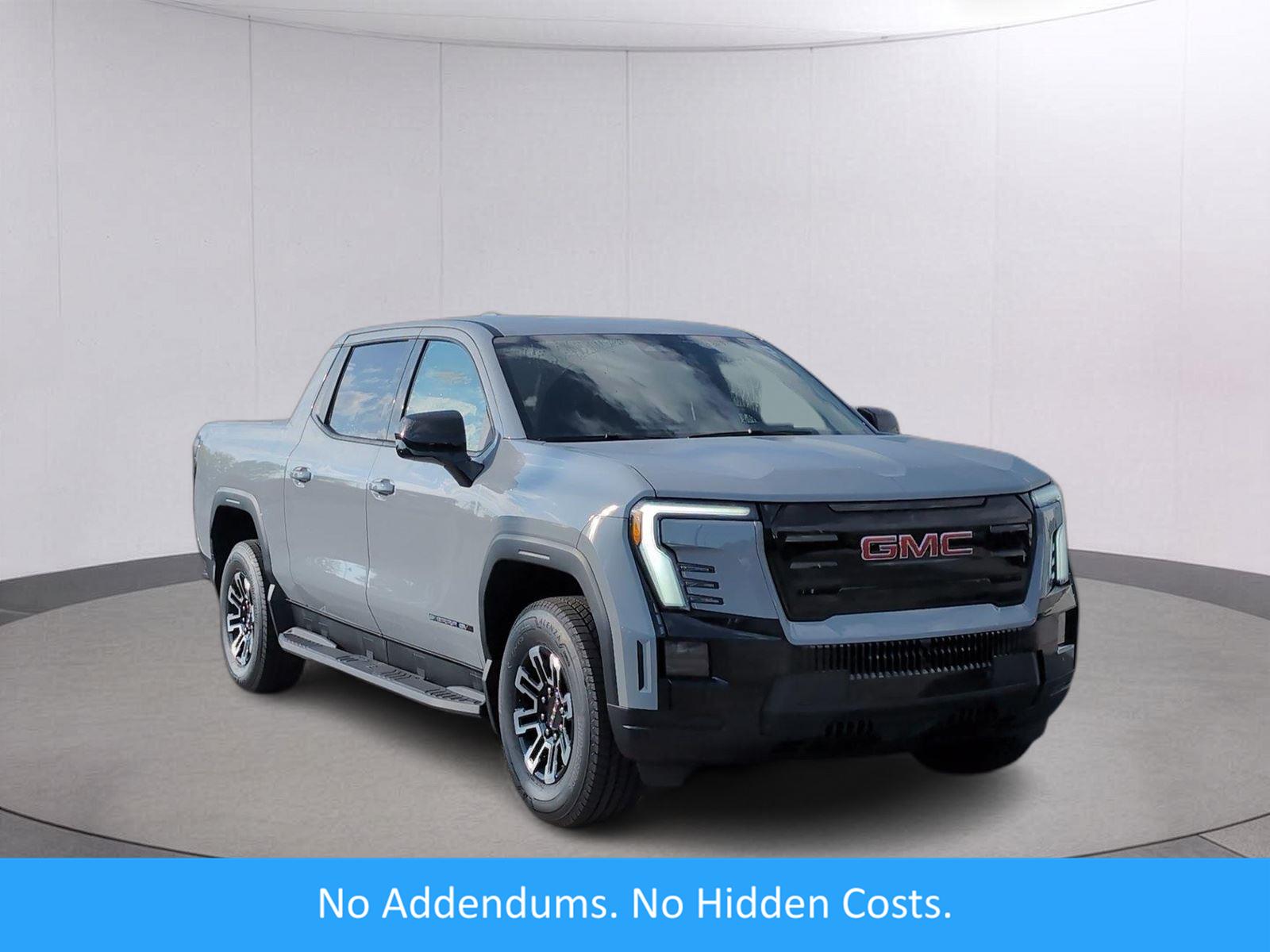 Thunderstorm Gray 2026 GMC Sierra EV Pickup Truck All-Wheel Drive Automatic