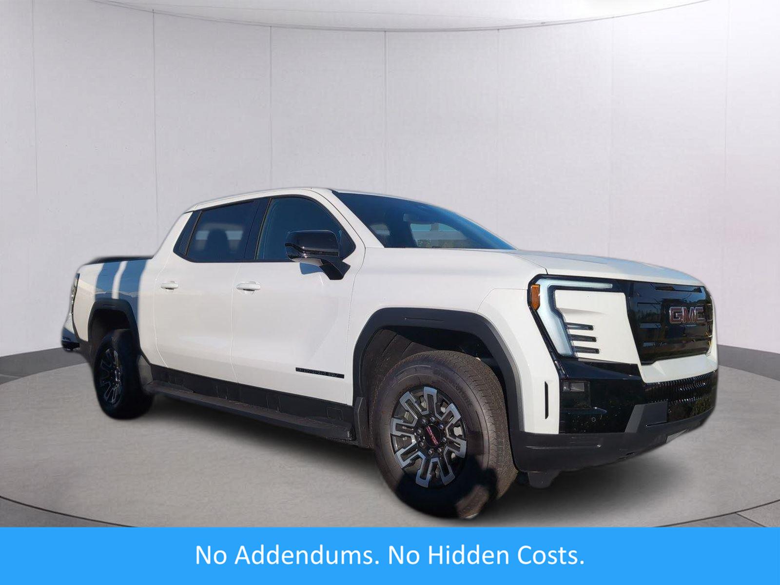 Summit White 2026 GMC Sierra EV Pickup Truck All-Wheel Drive Automatic