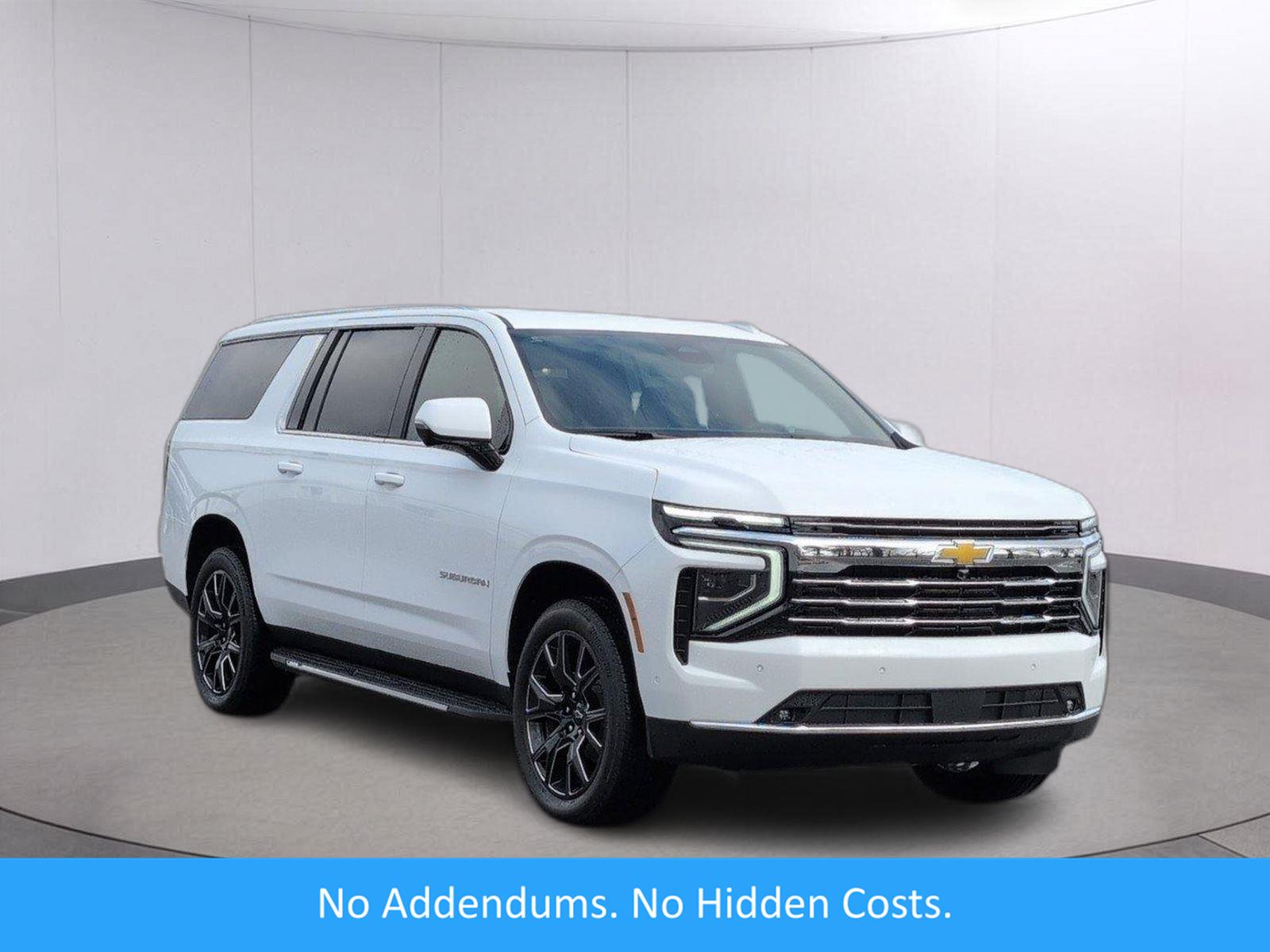 Summit White 2026 Chevrolet Suburban SUV / Crossover Four-Wheel Drive Automatic