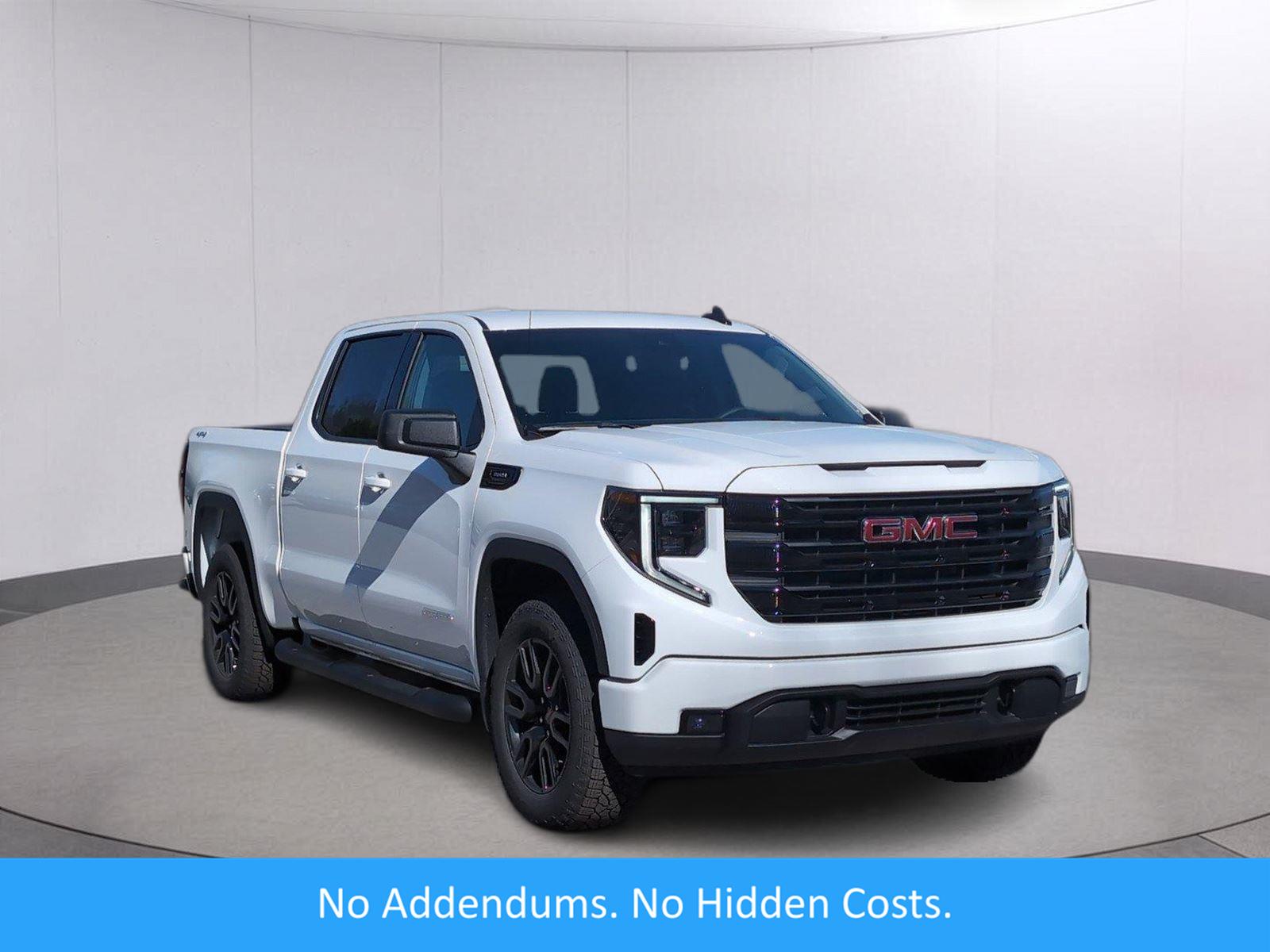 Summit White 2026 GMC Sierra 1500 Pickup Truck Four-Wheel Drive 8-Speed Automatic