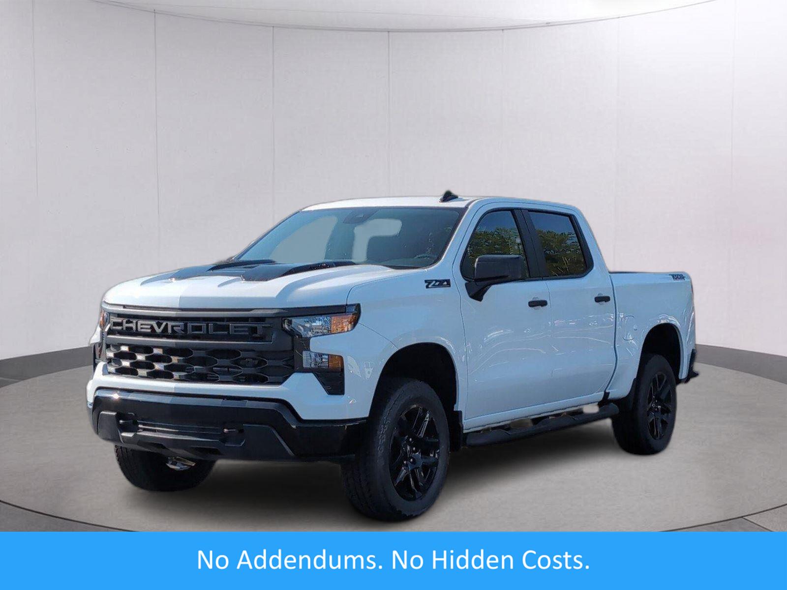 Summit White 2026 Chevrolet Silverado 1500 Pickup Truck Four-Wheel Drive 8-Speed Automatic