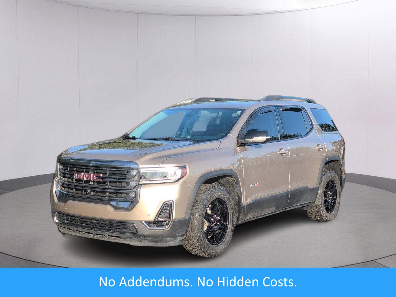 Light Stone Metallic 2022 GMC Acadia SUV / Crossover Four-Wheel Drive 9-Speed Automatic