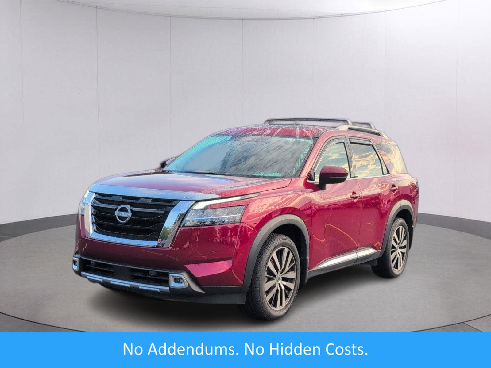 Red (Scarlet Ember Tintcoat) 2023 Nissan Pathfinder SUV / Crossover Front-Wheel Drive Automatic