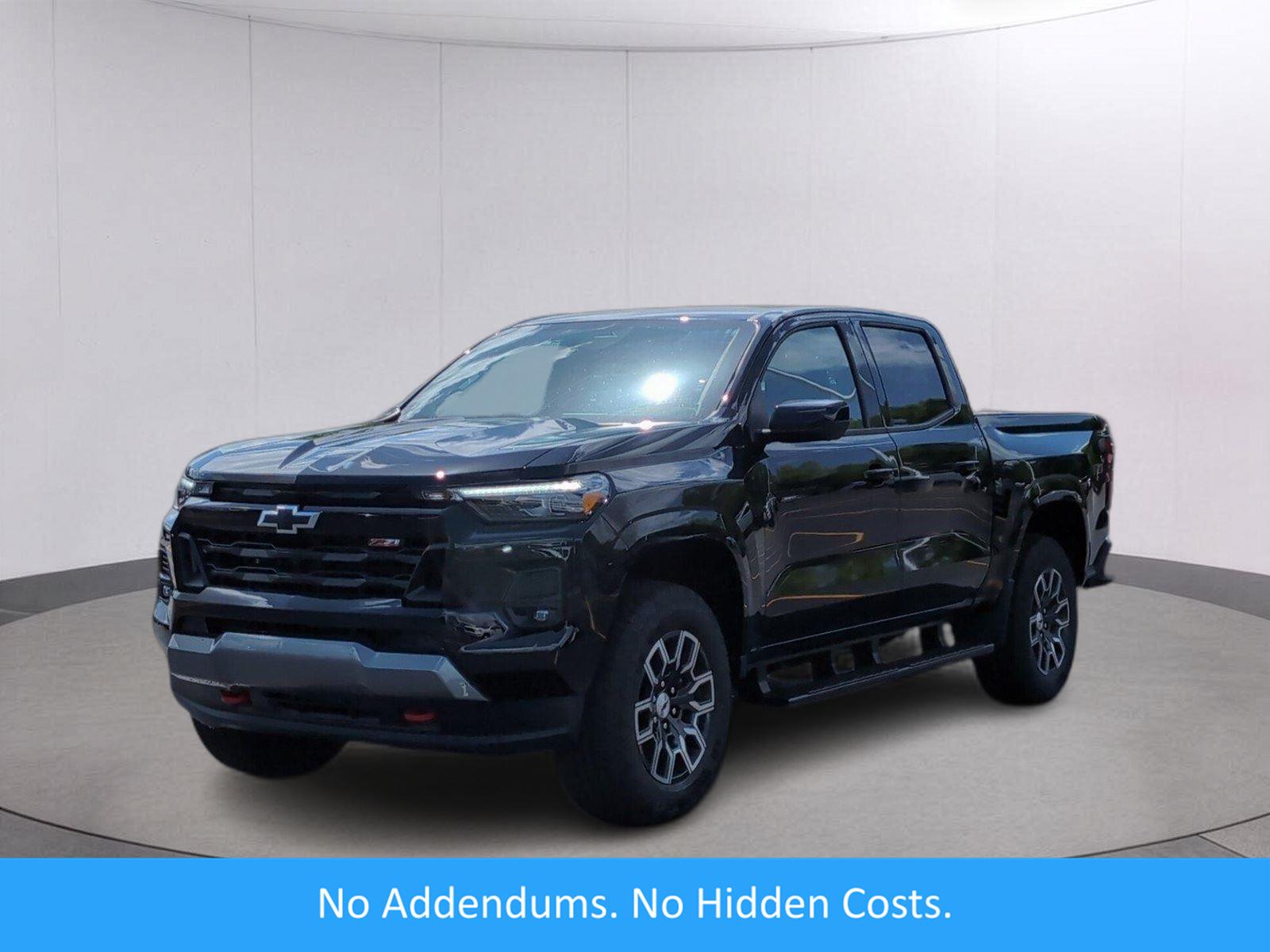 Black 2026 Chevrolet Colorado Pickup Truck Four-Wheel Drive 8-Speed Automatic
