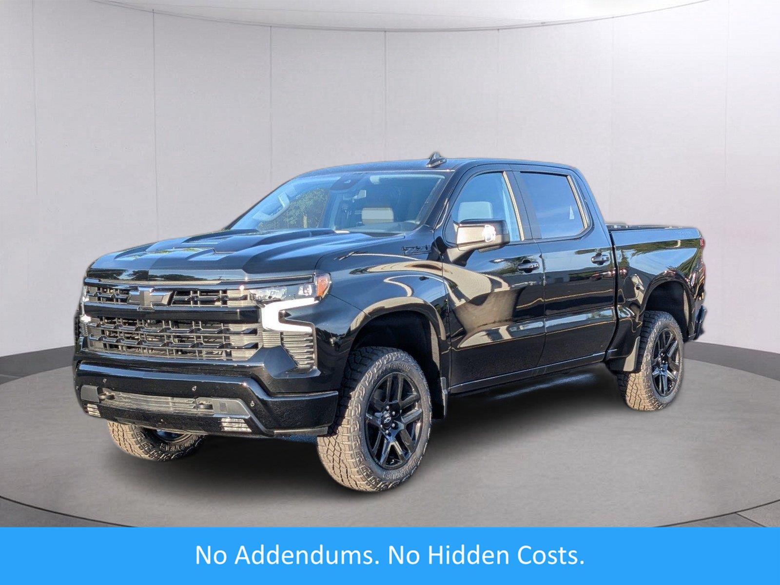 Black 2026 Chevrolet Silverado 1500 Pickup Truck Four-Wheel Drive Automatic