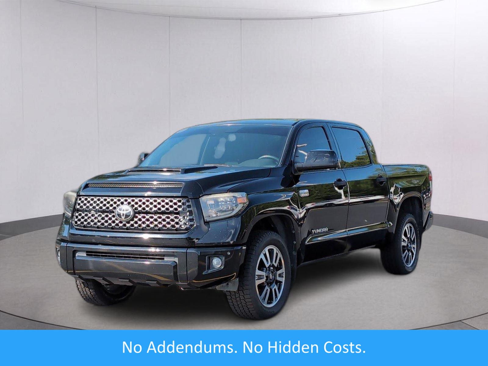 Midnight Black Metallic 2019 Toyota Tundra Pickup Truck 4X2 6-Speed Automatic