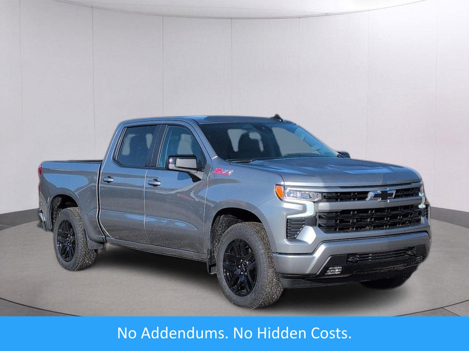 Sterling Gray Metallic 2026 Chevrolet Silverado 1500 Pickup Truck Four-Wheel Drive 8-Speed Automatic