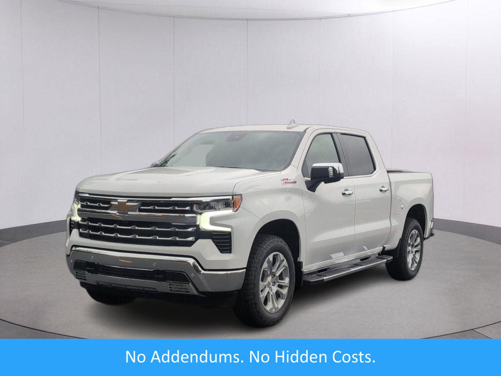 Summit White 2026 Chevrolet Silverado 1500 Pickup Truck Four-Wheel Drive Automatic
