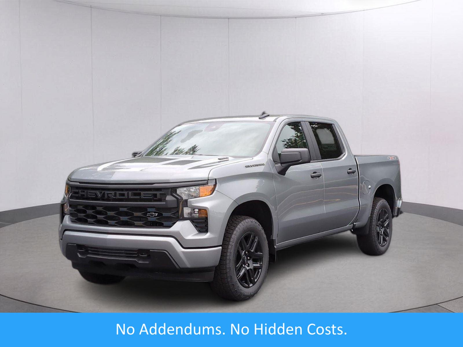 Sterling Gray Metallic 2026 Chevrolet Silverado 1500 Pickup Truck Four-Wheel Drive 8-Speed Automatic