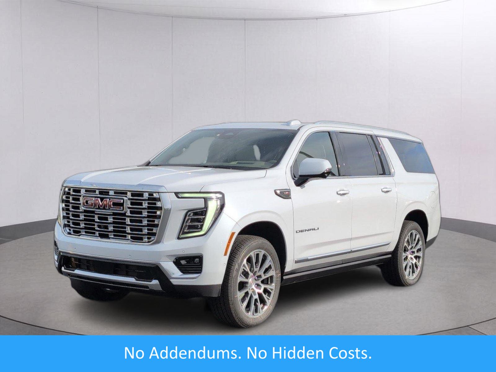 Glacier White Tricoat 2026 GMC Yukon XL SUV / Crossover Four-Wheel Drive Automatic