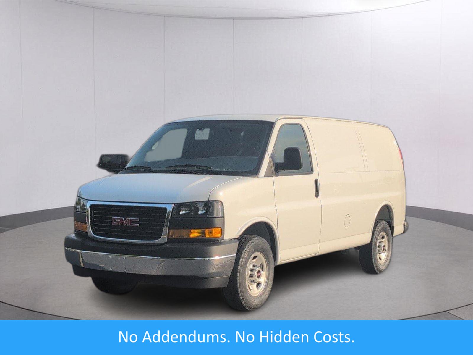 Summit White 2026 GMC Savana Cargo Van Rear-Wheel Drive 8-Speed Automatic