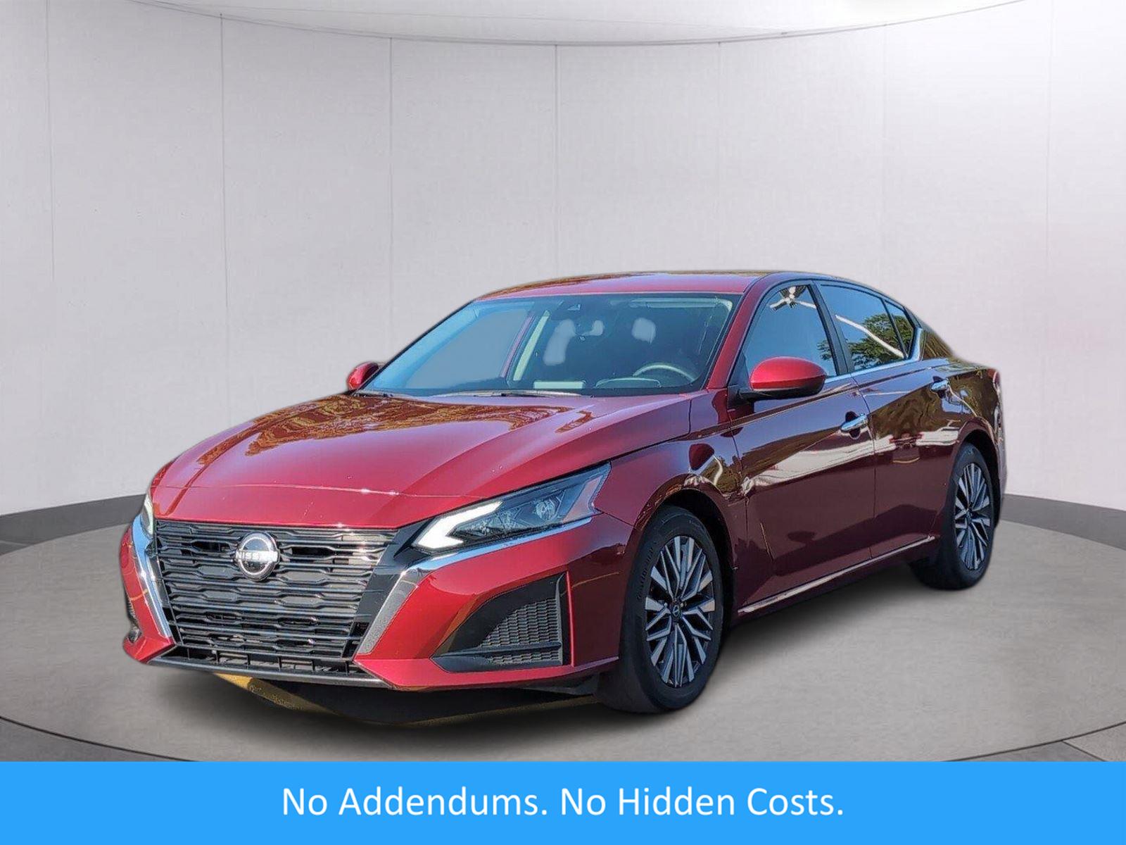 Red (Scarlet Ember Tintcoat) 2023 Nissan Altima Sedan Front-Wheel Drive Continuously Variable Transmission