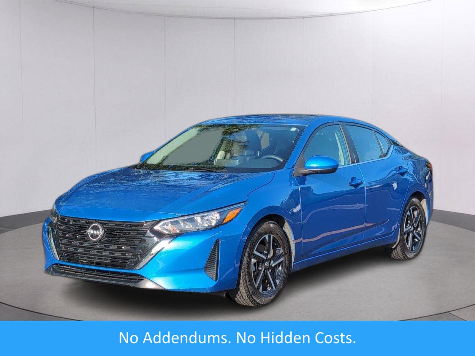 Electric Blue Metallic 2024 Nissan Sentra Sedan Front-Wheel Drive Continuously Variable Transmission