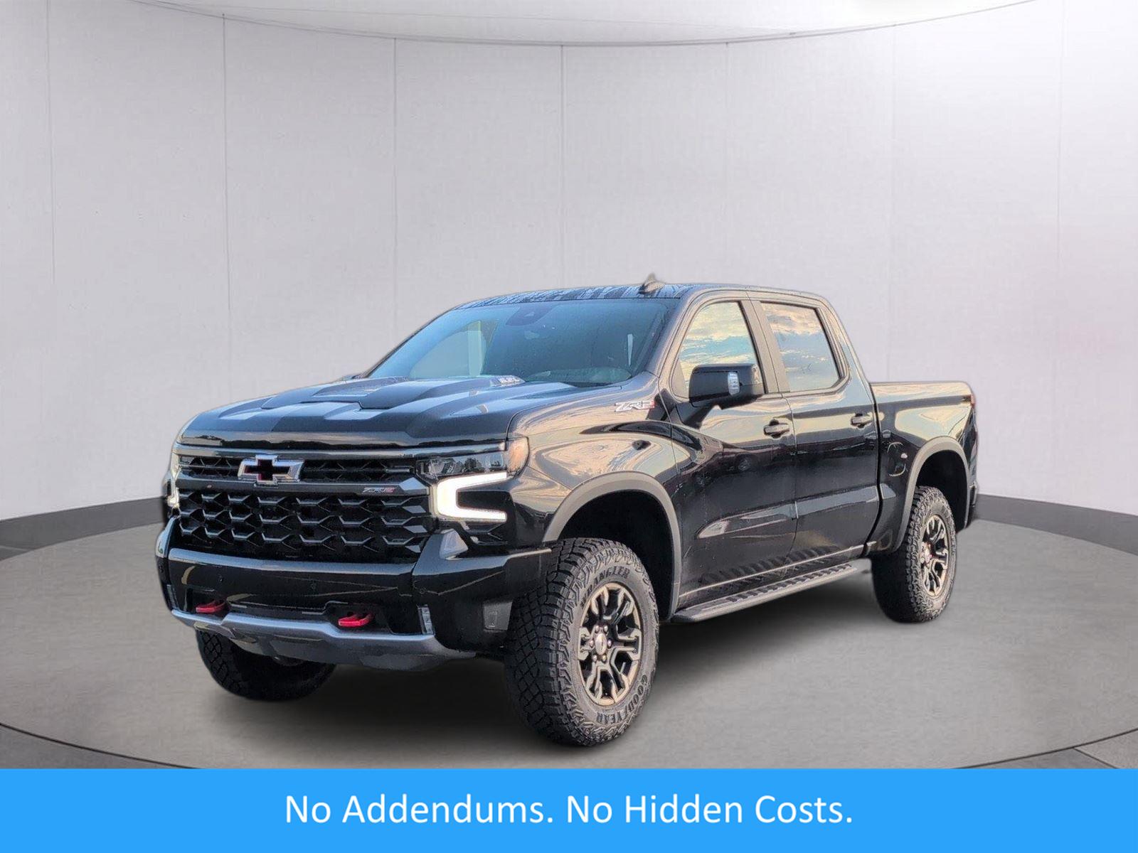 Black 2026 Chevrolet Silverado 1500 Pickup Truck Four-Wheel Drive Automatic