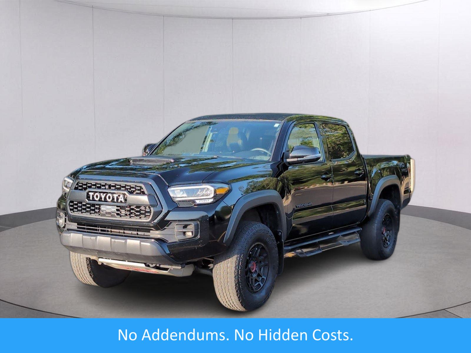 Black 2023 Toyota Tacoma Pickup Truck Four-Wheel Drive Automatic