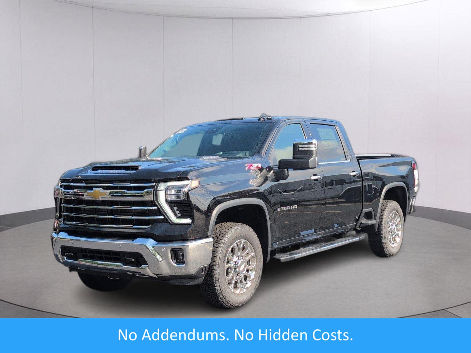 Black 2026 Chevrolet Silverado 2500HD Pickup Truck Four-Wheel Drive Automatic