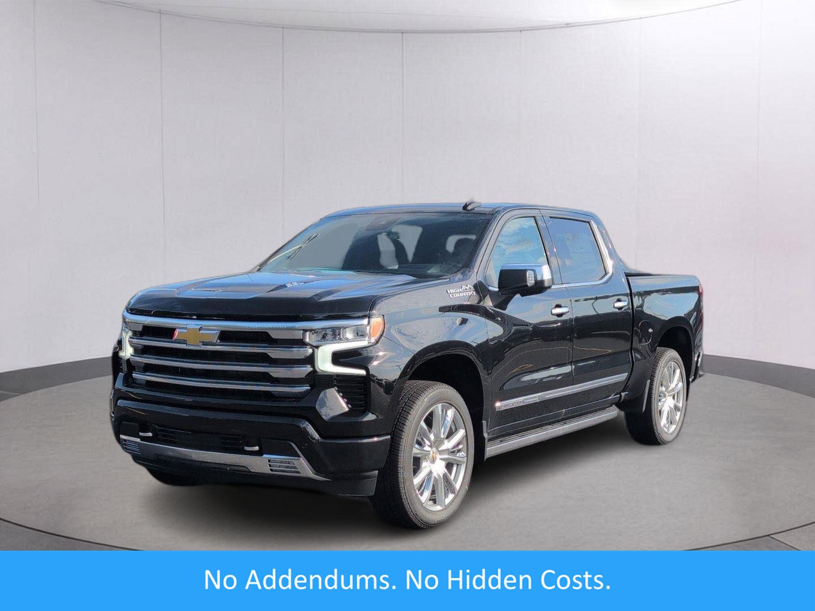 Black 2026 Chevrolet Silverado 1500 Pickup Truck Four-Wheel Drive Automatic