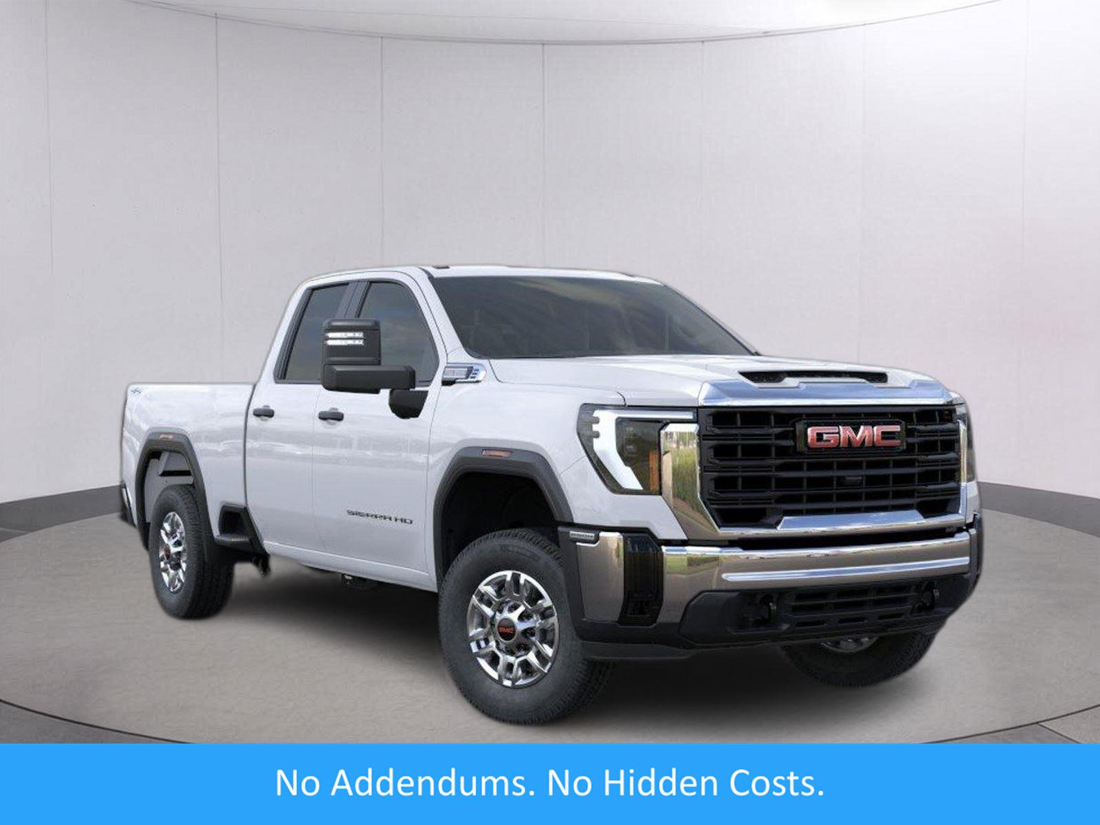 Summit White 2026 GMC Sierra 2500HD Pickup Truck Four-Wheel Drive Automatic