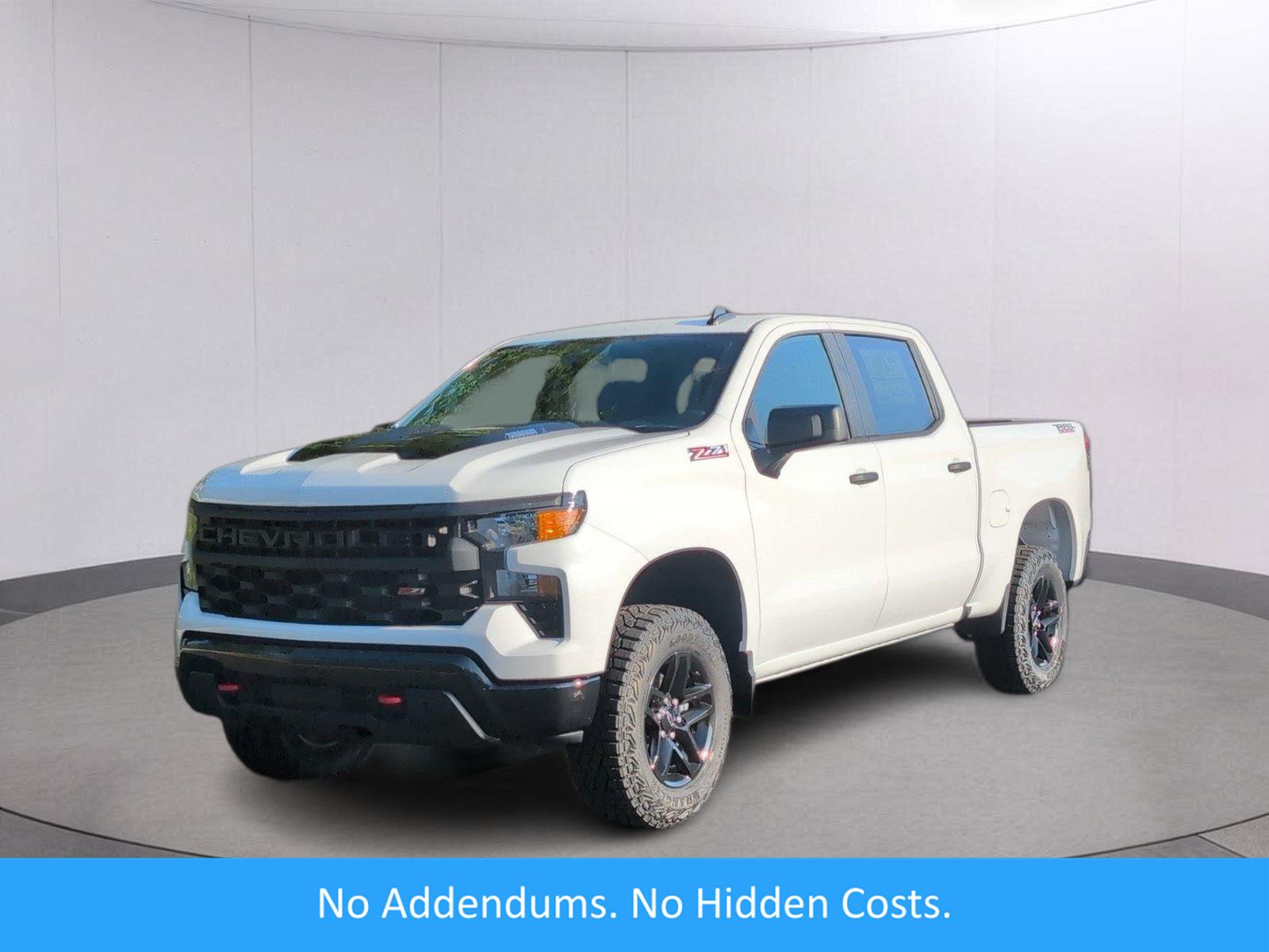 Summit White 2026 Chevrolet Silverado 1500 Pickup Truck Four-Wheel Drive 8-Speed Automatic