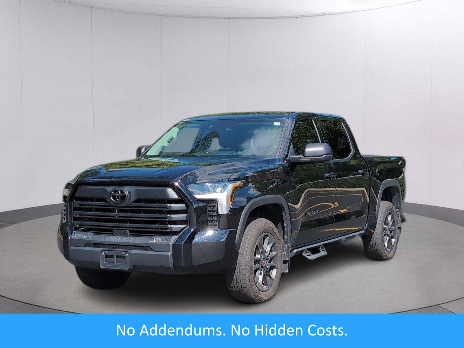 Midnight Black Metallic 2024 Toyota Tundra Pickup Truck Four-Wheel Drive Automatic