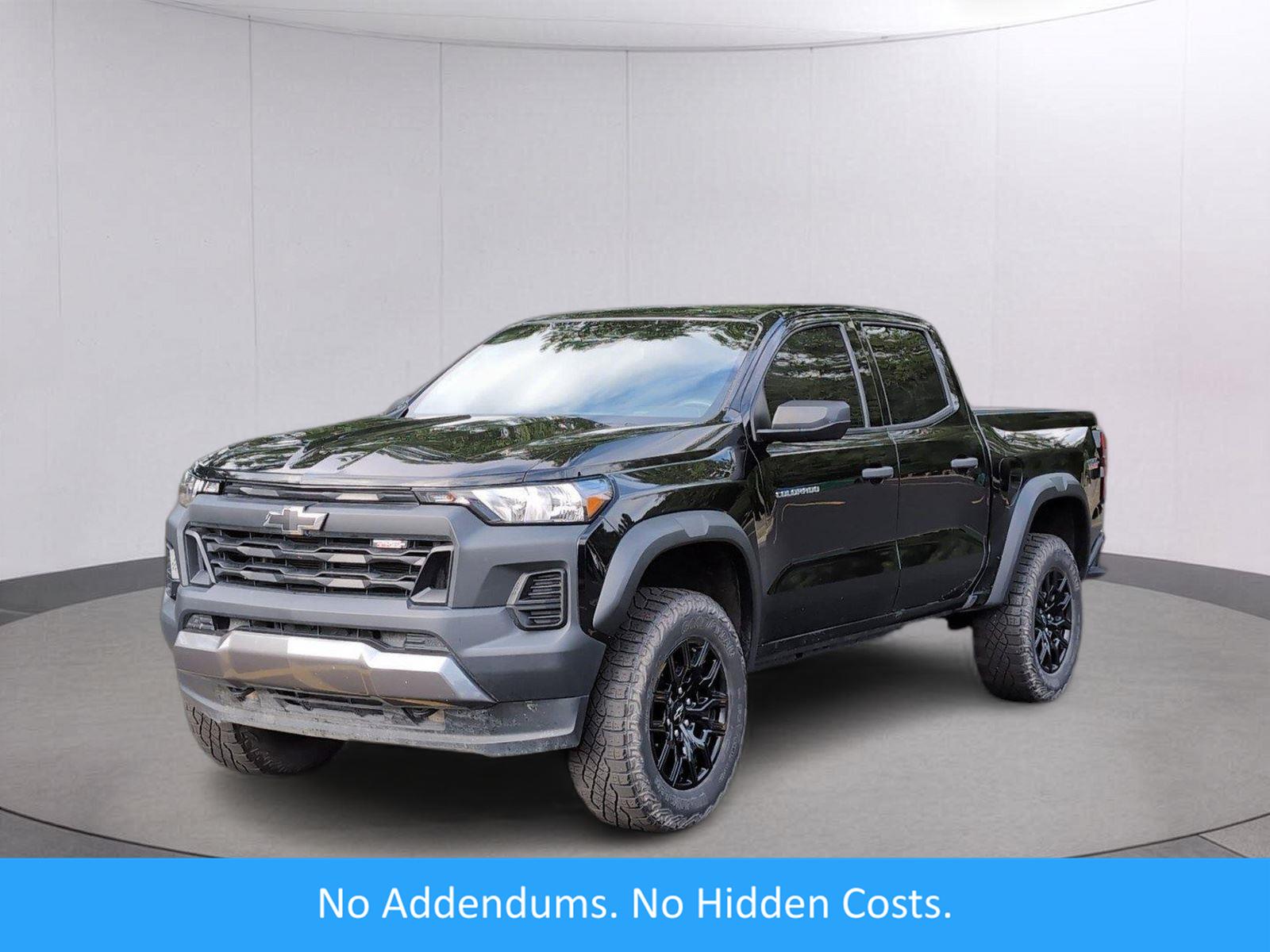 Black 2023 Chevrolet Colorado Pickup Truck Four-Wheel Drive 8-Speed Automatic