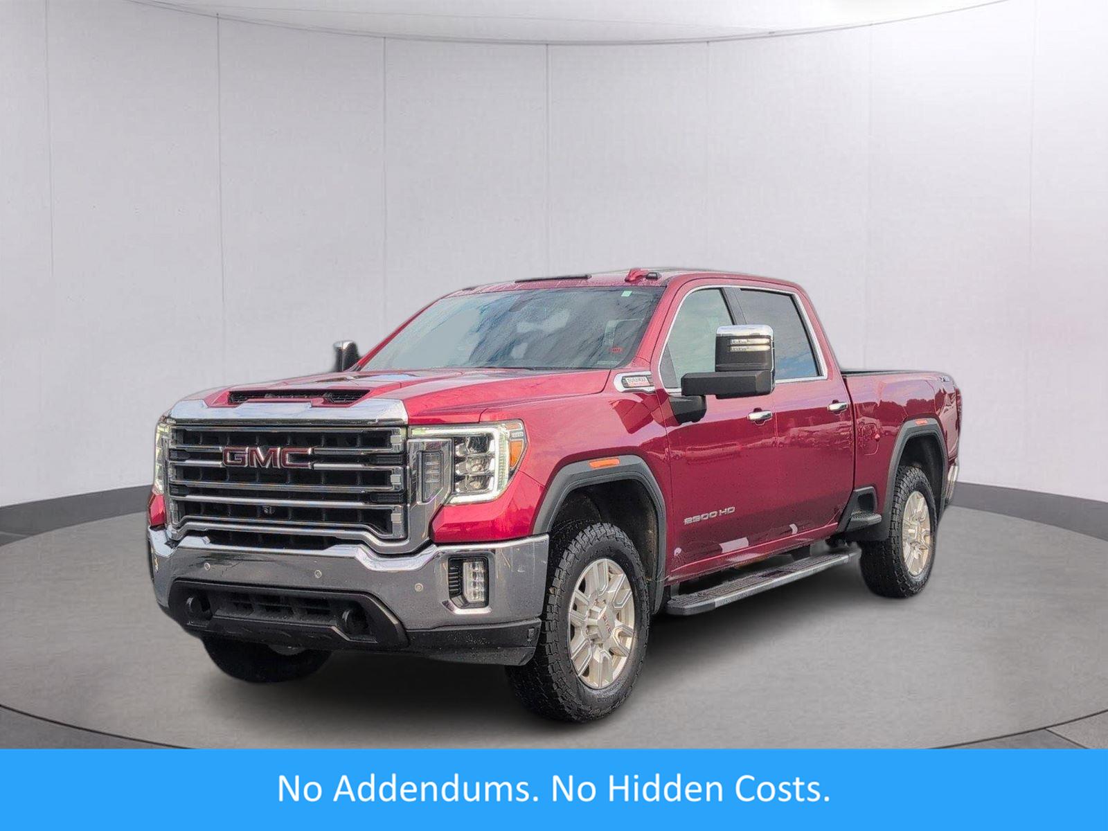 Cayenne Red Tintcoat 2021 GMC Sierra 2500HD Pickup Truck Four-Wheel Drive Automatic