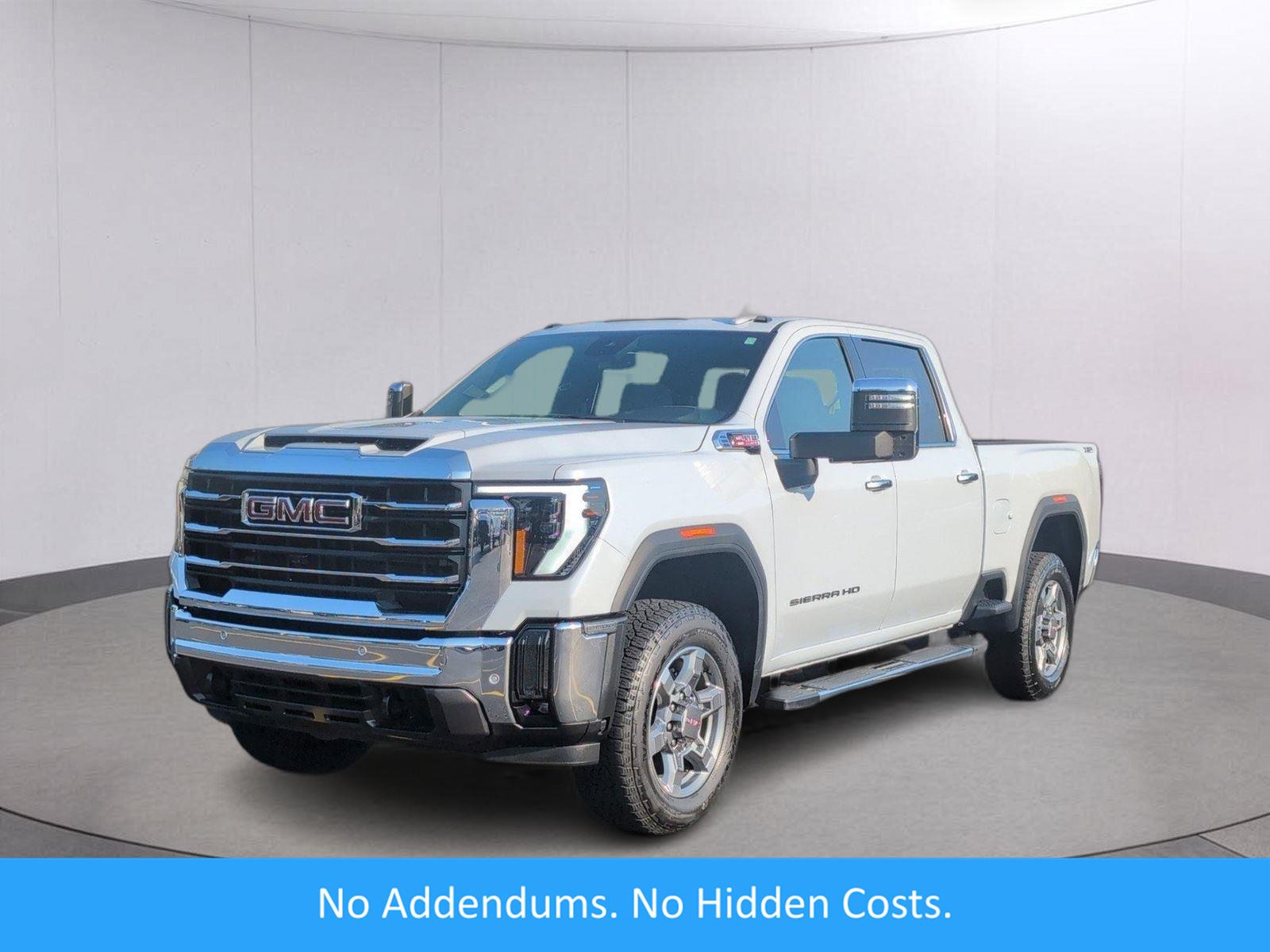 Glacier White Tricoat 2026 GMC Sierra 2500HD Pickup Truck Four-Wheel Drive Automatic