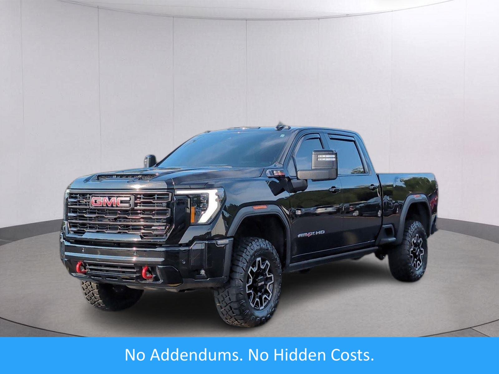 Onyx Black 2025 GMC Sierra 2500HD Pickup Truck Four-Wheel Drive Automatic