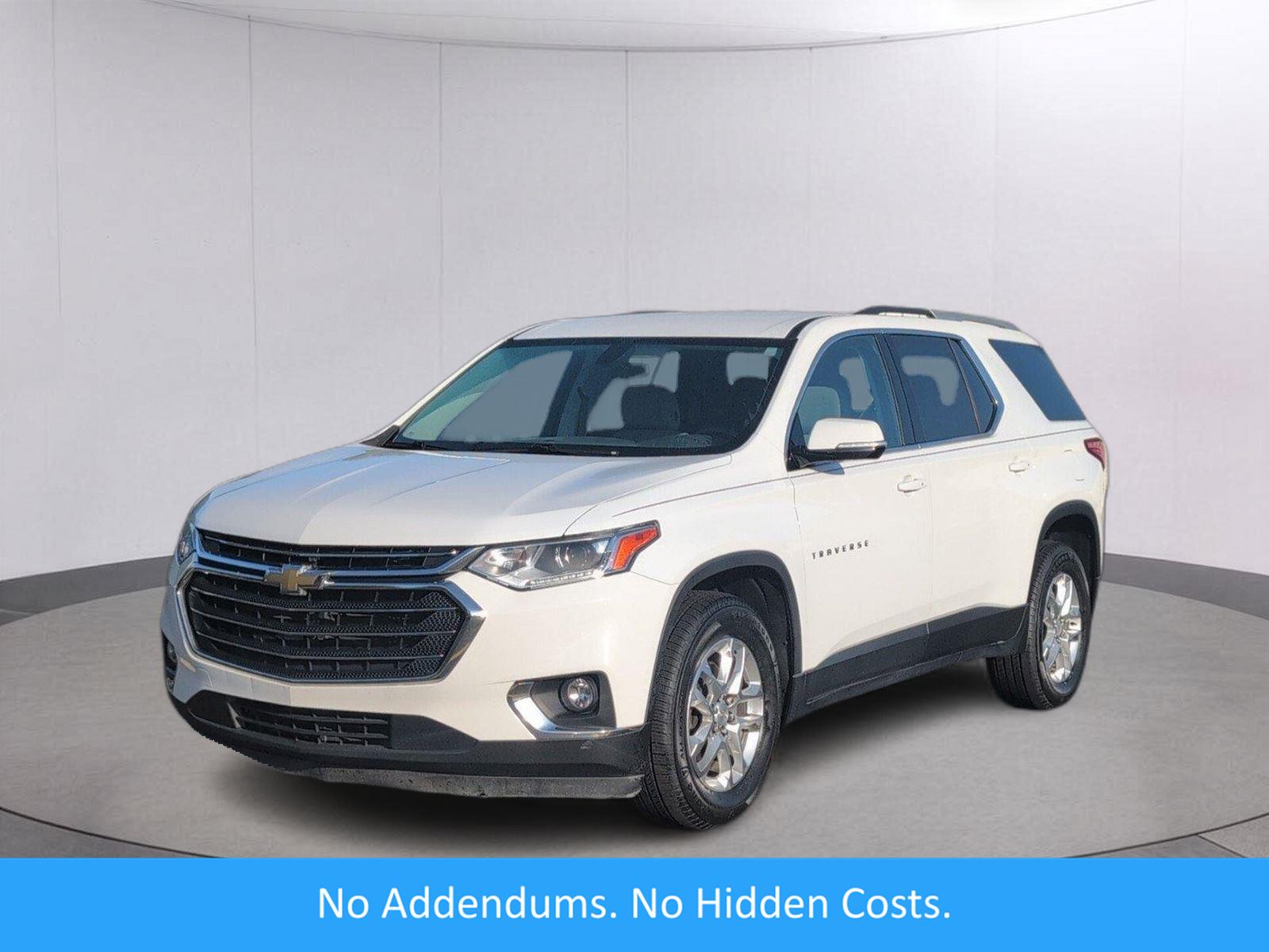 Summit White 2018 Chevrolet Traverse SUV / Crossover Front-Wheel Drive 9-Speed Automatic