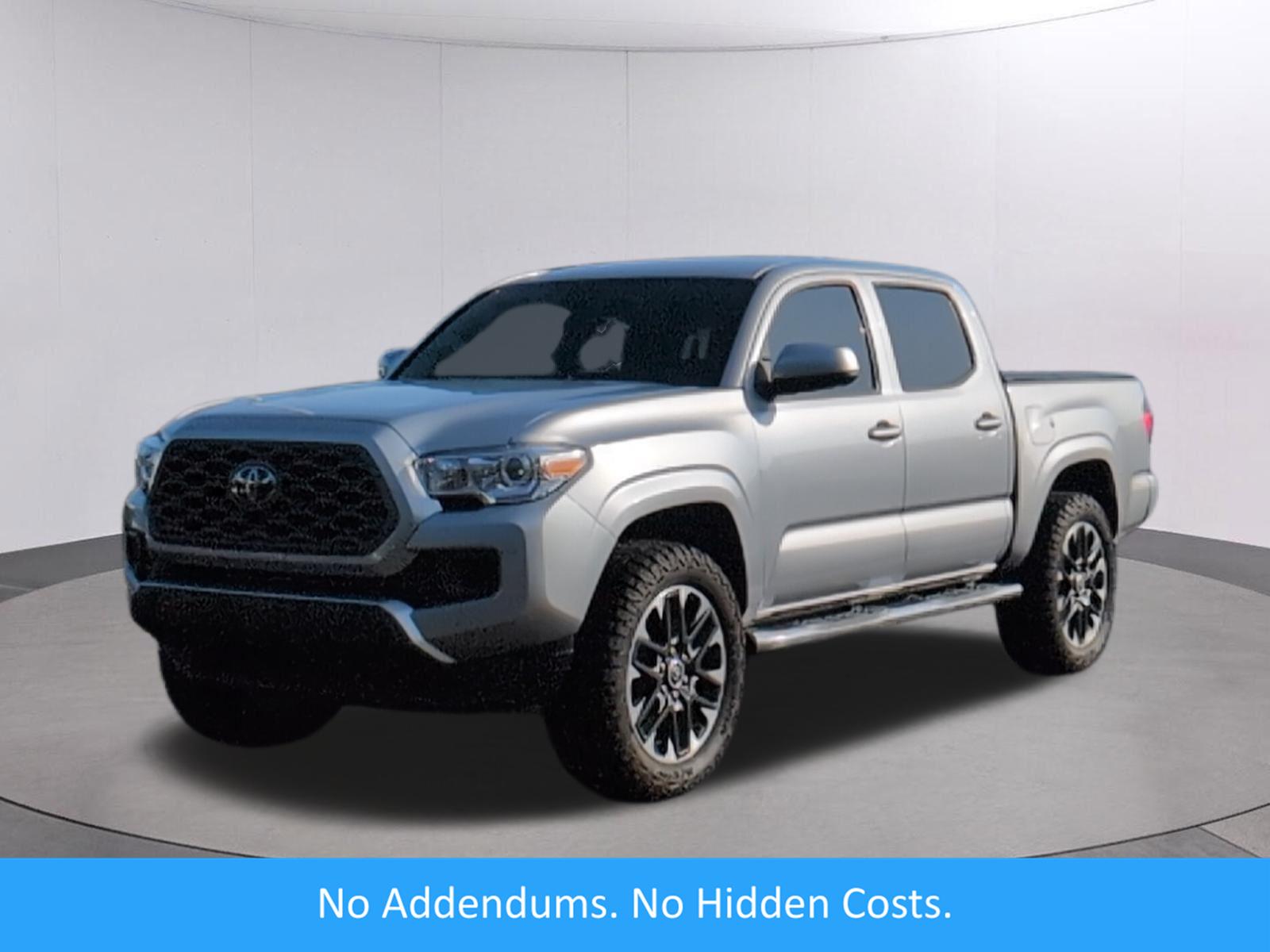 Celestial Silver Metallic 2022 Toyota Tacoma Pickup Truck Four-Wheel Drive 6-Speed Automatic