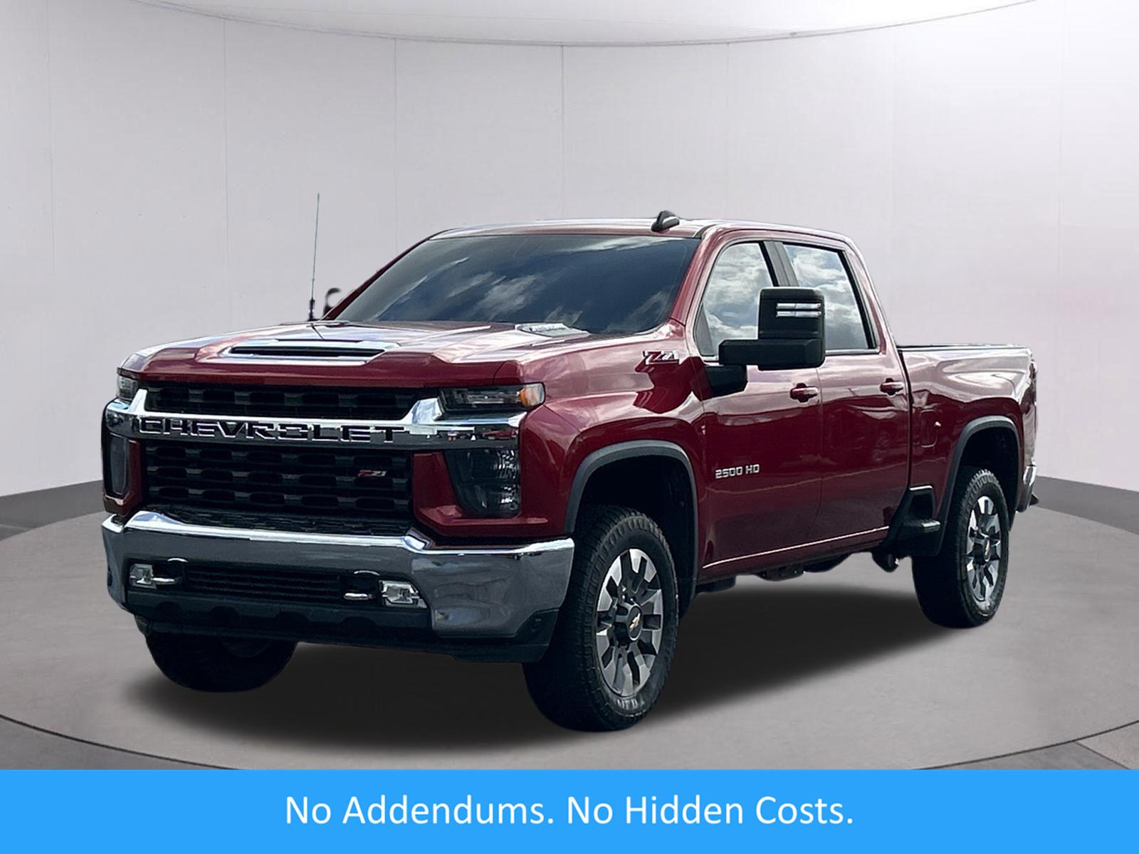 Silver Ice Metallic 2022 Chevrolet Silverado 2500HD Pickup Truck Four-Wheel Drive Automatic