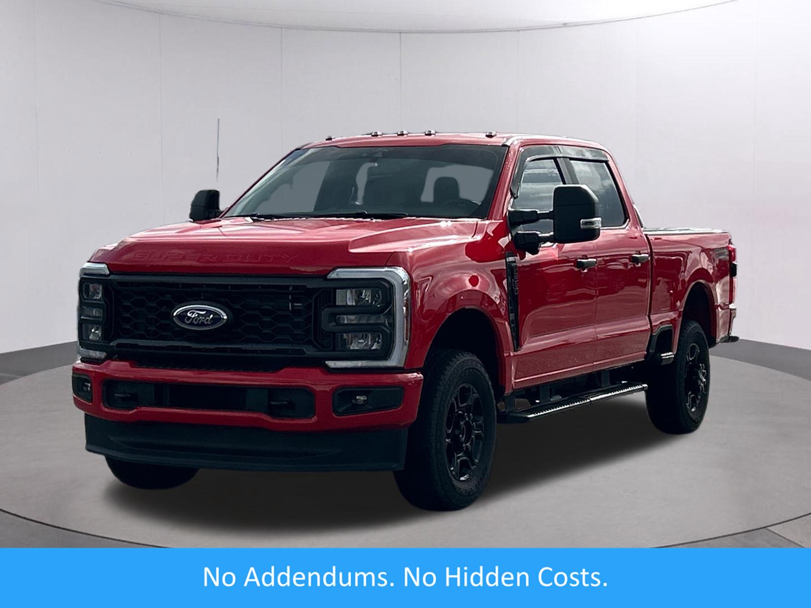 Race Red 2025 Ford F-250 Super Duty Pickup Truck Four-Wheel Drive Automatic