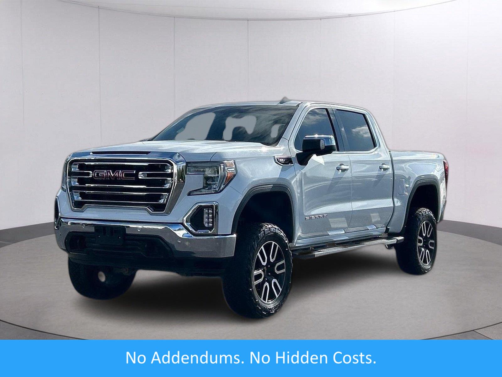 Summit White 2019 GMC Sierra 1500 Pickup Truck Four-Wheel Drive 8-Speed Automatic
