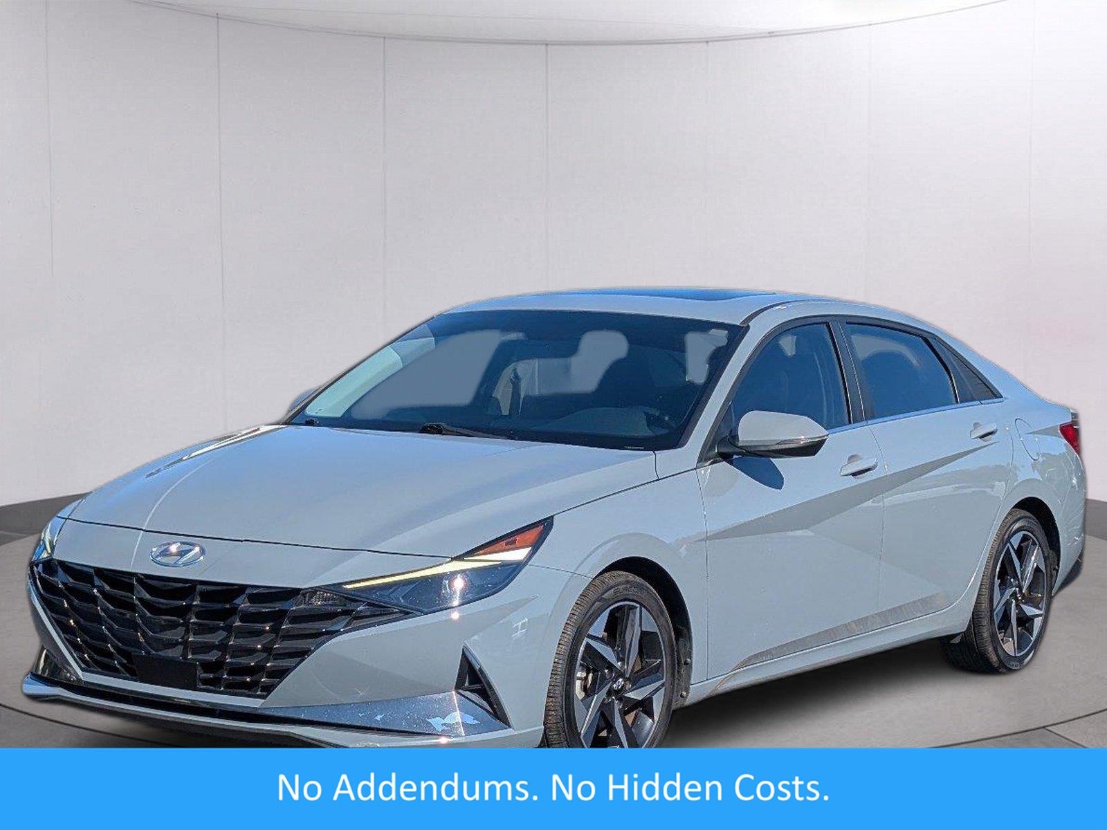 Electric Shadow 2022 Hyundai Elantra Sedan Front-Wheel Drive Continuously Variable Transmission